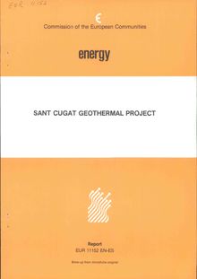 Sant Cugat geothermal project