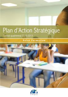 Plan d Action Stratégique Contrat quadriennal