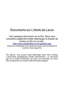 Documents sur L étoile de Laura