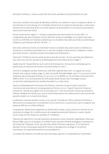 Chémery sans détour" : lettre ouverte au président du conseil départemental