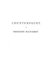 Partition Complete Book, Counterpoint, A Practical Course of Study