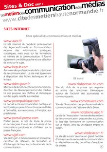 Communication & Medias - maquette Sites&Doc com&medias.indd