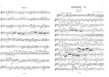 Partition complète et parties, Piano quintette No.2, C♯ minor