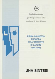 Prima inchiesta europea sull'ambiente di lavoro 1991-1992
