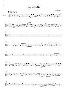 Partition altos II,  pour 3 hautbois et cordes en F major, F major