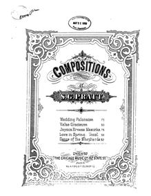 Partition complète, danse of pour Shepherds, A♭ major, Pratt, Silas Gamaliel