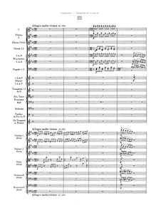 Partition , Allegro molto vivace, Symphony No.6, Pathétique / Патетическая (Pateticheskaya)