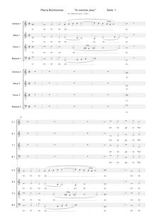 Partition complète, Melodiae sacrae, Bonhomme, Pierre