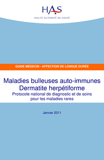 ALD hors liste - Maladies bulleuses auto-immunes  Dermatite herpétiforme - ALD hors liste - PNDS sur Dermatite herpétiforme