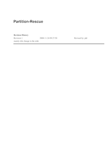 Partition-Rescue