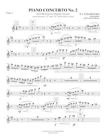 Partition , Allegro brillante - insert, Piano Concerto No.2, Op.44