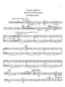 Partition Basses, Images, Debussy, Claude par Claude Debussy