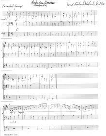 Partition complète, Lobe den Herren – Maria zu lieben – Choralpartita, Op.54