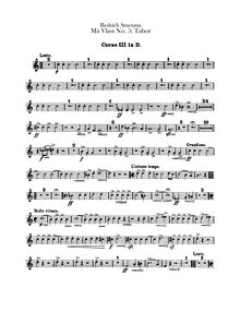 Partition cor 3, 4 (D), Tábor, D minor, Smetana, Bedřich