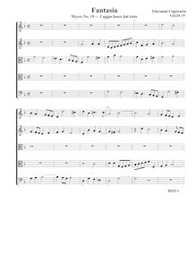 Partition complète (Tr Tr A T B), Fantasia pour 5 violes de gambe, RC 42
