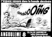 Affiche Festival de la BD Angoulême - 1981