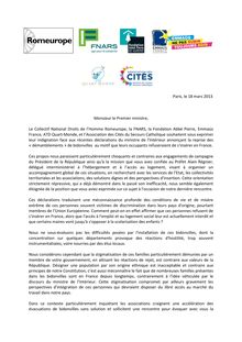 Lettre ouverte à Jean Marc Ayrault sur les propos tenus par Manuel Valls sur les Roms
