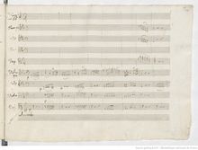 Partition , Andante, Symphony No.83 en G minor, “La poule”, Sinfonia No.83