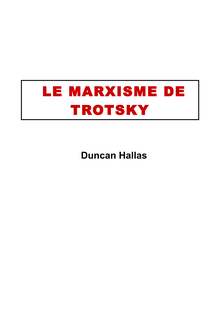 LE MARXISME DE TROTSKY