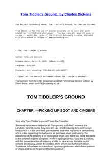 Tom Tiddler s Ground