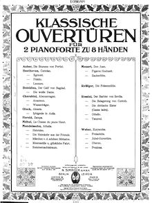 Partition Piano 1, Oberon, ou pour Elf-King s Oath, Romantic and Fairy Opera in 3 Acts