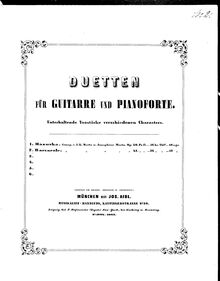 Partition complète, Barcarole, Op.41, Mertz, Johann Kaspar