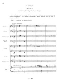 Partition 2nd Entrée - Scenes 1 .. 5, Les Fêtes de Polymnie, Rameau, Jean-Philippe