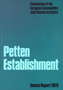 Petten Establishment. Annual Report 1979