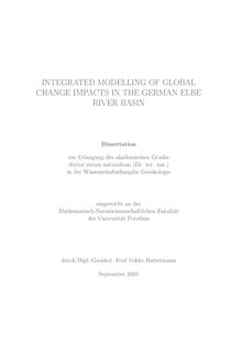 Integrated modelling of global cange impacts in the German Elbe river basin [Elektronische Ressource] / Fred Fokko Hattermann