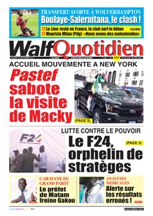 Walf Quotidien N°9441 - du 19/09/2023