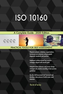 ISO 10160 A Complete Guide - 2020 Edition