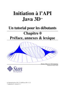Le tutorial de l API Java 3D