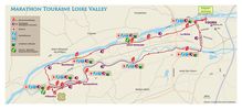 Marathon Touraine Loire Valley : le parcours 