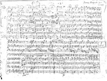 Partition complète, Harmonie, Partita; Octet-Partita, E♭ major, Krommer, Franz