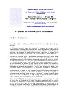 Comunicaciones – Grupo 20 Periodismo y Comunicación Digital La ...