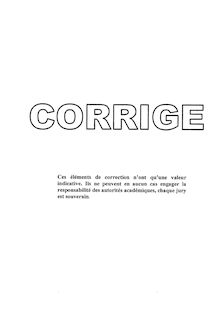 Corrige MC EMPLOYE TRAITEUR Pratique professionnelle 2005