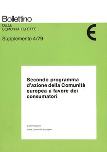 Secondo programma d'azione della Comunità europea a favore dei consumatori