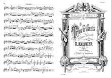 Partition parties complètes, 3 Trios brillants, Op.15, Kreutzer, Rodolphe