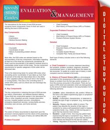 Evaluation And Management (Speedy Study Guides)