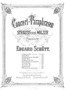 Partition No.9 - Morgenblätter (Morning Papers), Concert Paraphrases on J. Strauss s Waltz Motifs