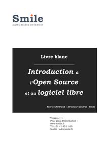 Livre Blanc - Introduction à l open source et au logiciel libre