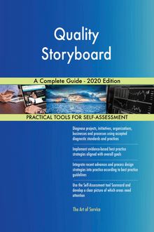 Quality Storyboard A Complete Guide - 2020 Edition