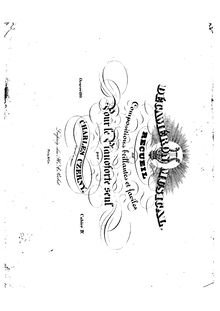 Partition Cahier 4, Décaméron Musical No.1, Op.110, Czerny, Carl