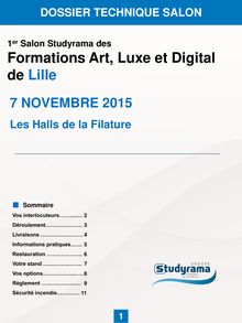 2015 - Lille Art, Luxe et Digital - DT