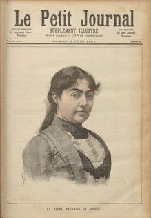 LE PETIT JOURNAL SUPPLEMENT ILLUSTRE  N° 28 du 06 juin 1891