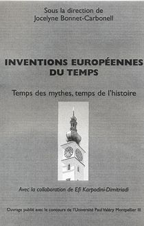 Inventions européennes du temps
