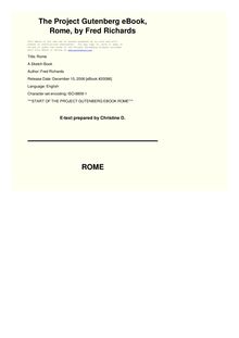 Rome - A Sketch-Book