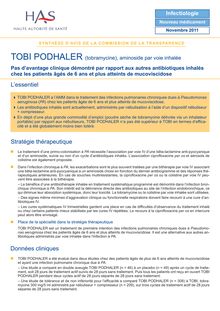TOBI PODHALER - TOBIPODHALER 30112011 SYNTHESE CT11466
