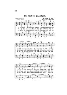 Partition complète, 2 Gedichte im Volkston, Op.22, Radecke, Robert