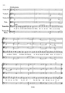 Partition No.3 - Recitativ, Symphony No.2 en B♭ major (“Hymn of Praise”)